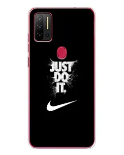 Чехол для Ulefone Note 11P с картинкой «Текстовый принт Nike»