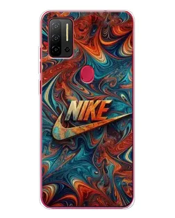 Чехол для Ulefone Note 11P с картинкой «Nike в абстракции»