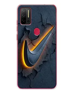 Чехол для Ulefone Note 11P с картинкой «Объемный логотип Найк»