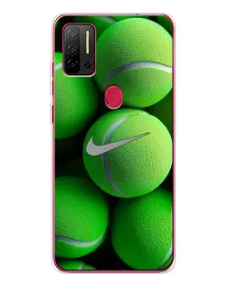 Чехол для Ulefone Note 11P с картинкой «Теннисные мячи Найк»