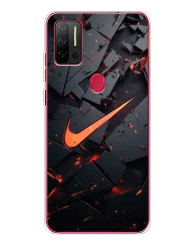 Чехол для Ulefone Note 11P с картинкой «Nike — эффект разломов» Чехол для Ulefone Note 11P с картинкой «Nike — эффект разломов»