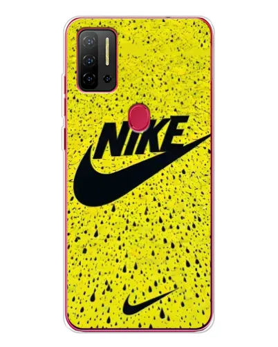 Чехол для Ulefone Note 11P с картинкой «Желтый текстурный Nike» Чехол для Ulefone Note 11P с картинкой «Желтый текстурный Nike»