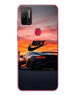 Чехол для Ulefone Note 11P с картинкой «Nike и суперкар»