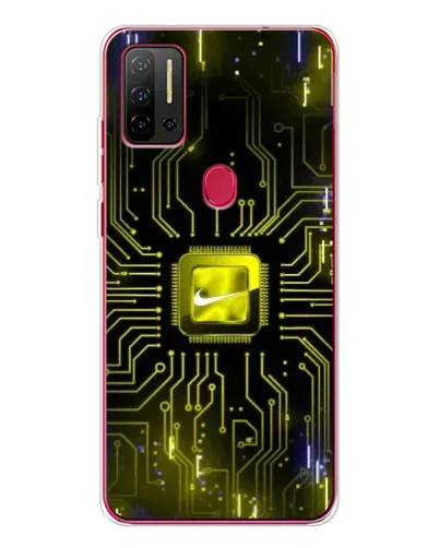 Чехол для Ulefone Note 11P с картинкой «Nike — золотая искра» Чехол для Ulefone Note 11P с картинкой «Nike — золотая искра»