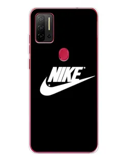 Чехол для Ulefone Note 11P с картинкой «Мазки краски Nike»