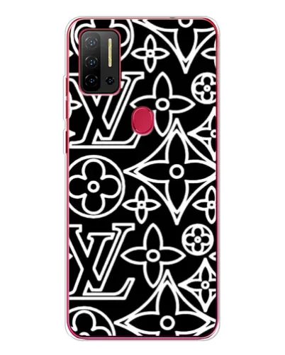 Чехол для Ulefone Note 11P с картинкой «Черно-белый узор LV» Чехол для Ulefone Note 11P с картинкой «Черно-белый узор LV»