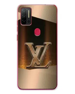Чехол для Ulefone Note 11P с картинкой «LV — золотое сияние»