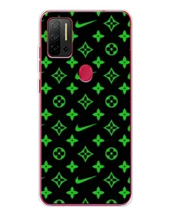 Чехол для Ulefone Note 11P с картинкой «Неоновый принт LV»
