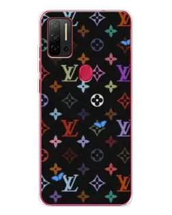 Чехол для Ulefone Note 11P с картинкой «Цветная монограмма LV»