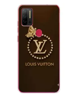 Чехол для Ulefone Note 11P с картинкой «LV — золотая печать»