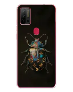 Чехол для Ulefone Note 11P с картинкой «LV — мраморный принт»