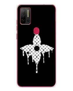 Чехол для Ulefone Note 11P с картинкой «Цветочная монограмма»