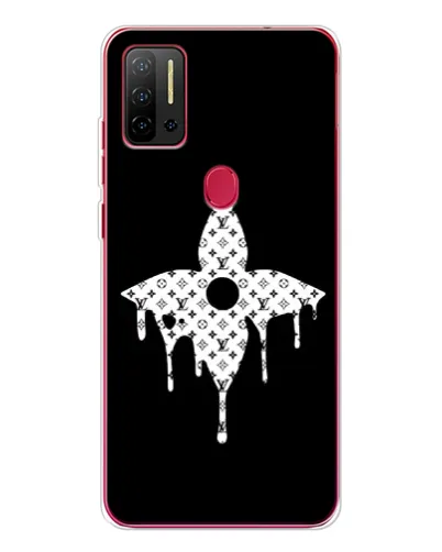 Чехол для Ulefone Note 11P с картинкой «Цветочная монограмма» Чехол для Ulefone Note 11P с картинкой «Цветочная монограмма»