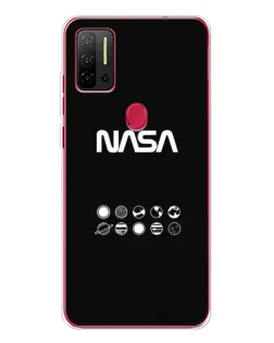 Чохол для Ulefone Note 11P з картинкою «NASA — технічний принт»