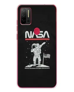 Чохол для Ulefone Note 11P з картинкою «NASA — крокуємо по Місяцю»