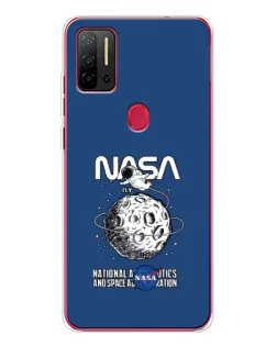 Чохол для Ulefone Note 11P з картинкою «NASA — місячна місія»