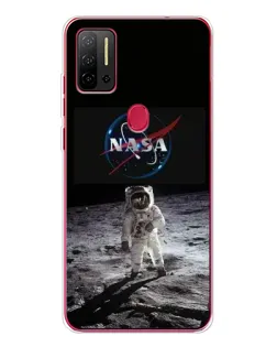 Чохол для Ulefone Note 11P з картинкою «Астронавт на Місяці»