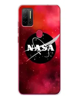 Чехол для Ulefone Note 11P с картинкой «NASA — красная туманность»