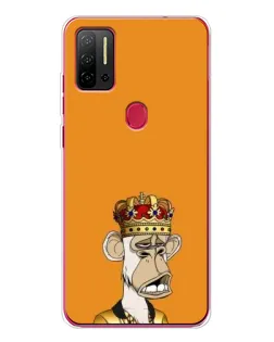 Чехол для Ulefone Note 11P с картинкой «Золотая обезьяна Bored Ape»