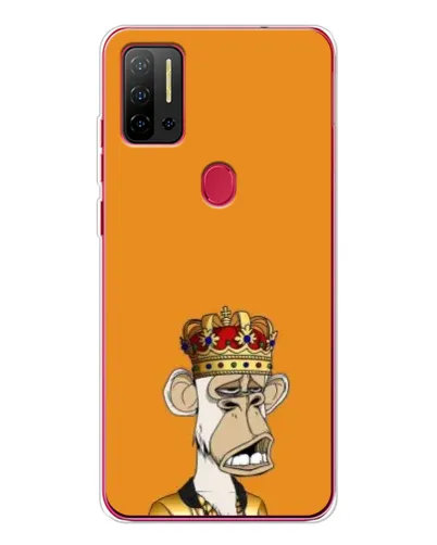 Чехол для Ulefone Note 11P с картинкой «Золотая обезьяна Bored Ape» Чехол для Ulefone Note 11P с картинкой «Золотая обезьяна Bored Ape»