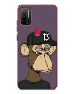 Чехол для Ulefone Note 11P с картинкой «Bored Ape в кепке»