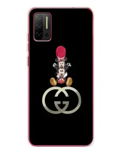 Чохол для Ulefone Note 11P з картинкою «Мінні Маус на лого»