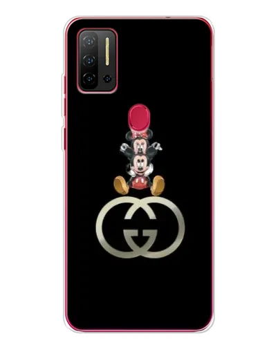 Чохол для Ulefone Note 11P з картинкою «Мінні Маус на лого»