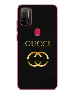 Чохол для Ulefone Note 11P з картинкою «Золотий логотип Gucci»