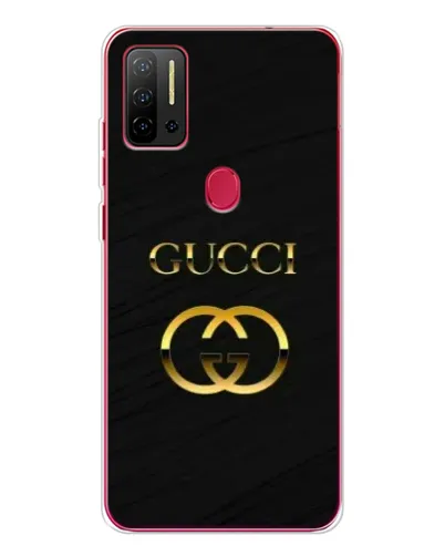 Чохол для Ulefone Note 11P з картинкою «Золотий логотип Gucci»