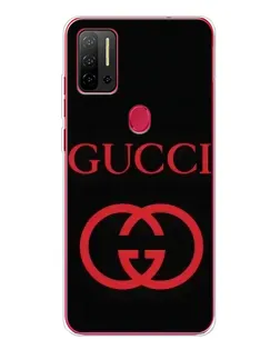 Чохол для Ulefone Note 11P з картинкою «Gucci — червоний логотип»