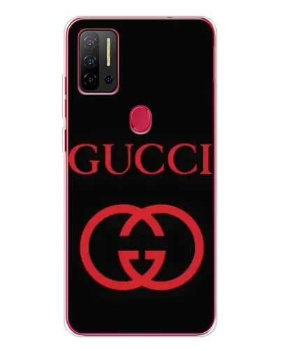 Чохол для Ulefone Note 11P з картинкою «Gucci — червоний логотип»