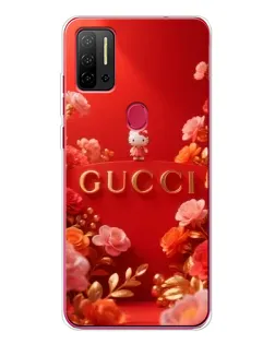 Чохол для Ulefone Note 11P з картинкою «Gucci — золотий сад»
