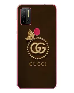 Чохол для Ulefone Note 11P з картинкою «Gucci — золотий метелик»