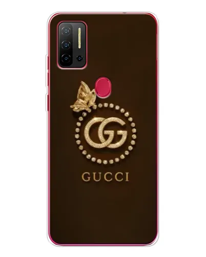 Чохол для Ulefone Note 11P з картинкою «Gucci — золотий метелик»