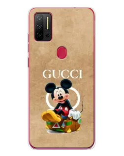 Чохол для Ulefone Note 11P з картинкою «Міккі Маус Gucci — крафт»