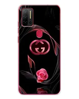 Чохол для Ulefone Note 11P з картинкою «Gucci — неонова троянда»