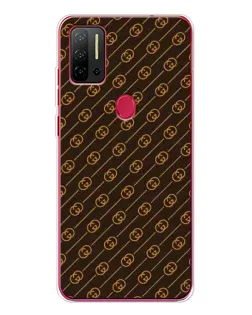 Чохол для Ulefone Note 11P з картинкою «Gucci — золоті діагоналі»