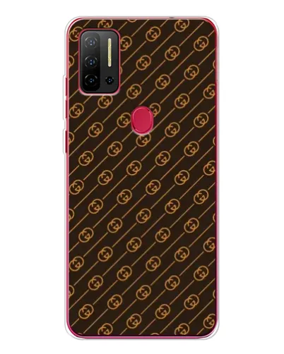 Чохол для Ulefone Note 11P з картинкою «Gucci — золоті діагоналі»
