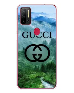 Чохол для Ulefone Note 11P з картинкою «Gucci — гірський пейзаж»