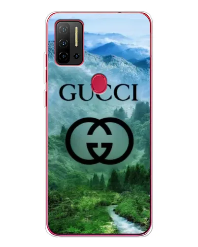 Чохол для Ulefone Note 11P з картинкою «Gucci — гірський пейзаж»