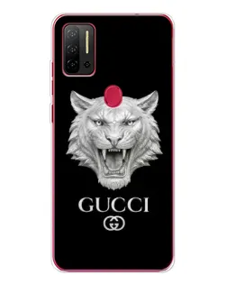Чехол для Ulefone Note 11P с картинкой «Gucci — серебряный лев»