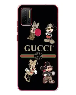 Чехол для Ulefone Note 11P с картинкой «Gucci — герои Disney и монограмма»