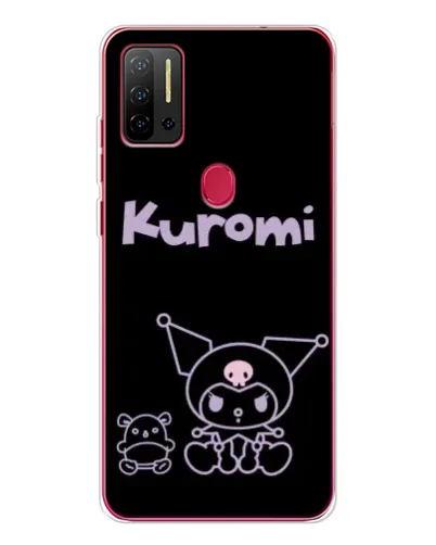 Чехол для Ulefone Note 11P с картинкой «Kuromi — черный минимализм» Чехол для Ulefone Note 11P с картинкой «Kuromi — черный минимализм»