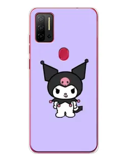 Чехол для Ulefone Note 11P с картинкой «Kuromi — нежный фиолетовый»