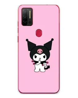 Чехол для Ulefone Note 11P с картинкой «Kuromi — розовая нежность»