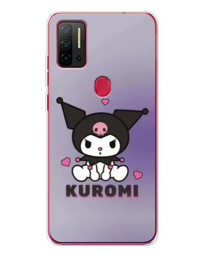 Чехол для Ulefone Note 11P с картинкой «Kuromi — фиолетовый арт» Чехол для Ulefone Note 11P с картинкой «Kuromi — фиолетовый арт»