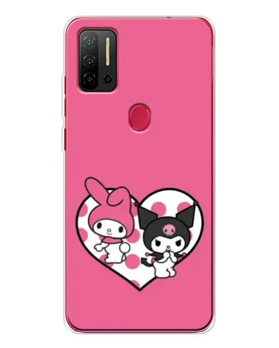 Чехол для Ulefone Note 11P с картинкой «Kuromi и My Melody» Чехол для Ulefone Note 11P с картинкой «Kuromi и My Melody»