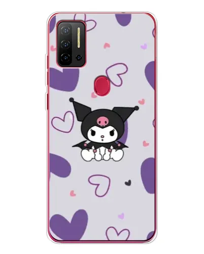 Чехол для Ulefone Note 11P с картинкой «Kuromi и лавандовые сердца» Чехол для Ulefone Note 11P с картинкой «Kuromi и лавандовые сердца»