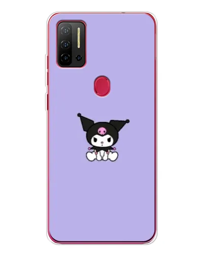 Чехол для Ulefone Note 11P с картинкой «Kuromi — фиолетовый минимализм» Чехол для Ulefone Note 11P с картинкой «Kuromi — фиолетовый минимализм»