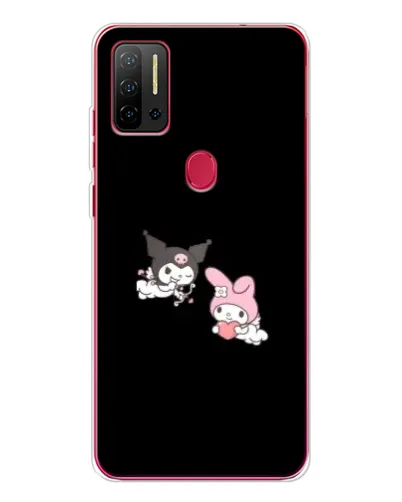 Чехол для Ulefone Note 11P с картинкой «My Melody и Kuromi» Чехол для Ulefone Note 11P с картинкой «My Melody и Kuromi»